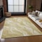Homeroots 10' X 14' Gold Beige And Ivory Abstract Washable Indoor Outdoor Area Rug 582991 - alternate 7