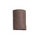 Luxury Lighting Masons Select 10 in Tall Ceramic Backlit Slate Look Outdoor Wall Light, Painted Adobe Finish, 2PK (2) SL510-AD-ud-7 - alternate 2