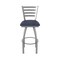 Holland Bar Stool Co 410 Jackie Stainless Steel 36in Swivel Bar Stool with Graph Anchor Seat 41036SS014 - alternate 7