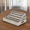 Homeroots 19in Gray Rectangular Wood Handmade Tray With Handles 483317 - alternate 9