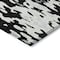 Homeroots 9' X 12' Black And Ivory Abstract Washable Indoor Outdoor Area Rug 613330 - alternate 9