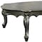 Homeroots 47" Platinum Solid Wood Free Form Coffee Table 347445 - alternate 5