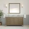 James Martin Vanities Chicago 60 in. Single Vanity, Walnut Whisper, w/ 3 CM Victorian Silver Silestone Top 503-V60S-WLW-FVSL - alternate 6
