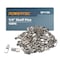 Powertec 1/4 in Shelf Pegs, Spoon Shaped Shelf Pins Support Pegs, 100 PCS, 100PK QP1106N - alternate 1