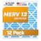 Filter King 8x35.5x1 Air Filter, MERV 13, Standard Capacity, Actual Size: 8x35.5x0.75 FK8X35.5X1A-M13-12 - alternate 1