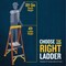 Werner Ready Step 4 ft. H Fiberglass Platform Ladder Type IA 300 lb. capacity RS1A04 - alternate 9