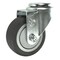 Service Caster 3.5 Inch Thermoplastic Rubber Wheel Swivel Bolt Hole Caster SCC-BH20S3514-TPRB - alternate 1