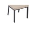 Leisuremod Teres Leather Dining Chair, Steel Legs & Poplar Wood Core, 4PK TC19TP4 - alternate 10