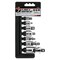 Performance Tool 7 pc. Universal Joint Set, U-Joints, Adapters, Chrome Vanadium, Socket Rack W30935 - alternate 2