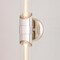Vaxcel Webster 2 Light LED Compatible Nickel Contemporary Bathroom Vanity Wall Sconce Fixture Clear Glass W0463 - alternate 8