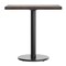 Flash Furniture Bennett 24 in x 30 in Solid Wood Indoor Tabletop in Dark Brown with 18 in Round Dining Height GSF-REC2430-DKBRN-TR18-GG - alternate 8