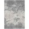 Homeroots 3' X 5' Gray And Beige Abstract Washable Indoor Outdoor Area Rug 599496 - alternate 8