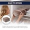 Jonathan Y Orton Distressed Ticking Stripe Non-Slip Machine-Washable Brown/Cream 8 ft. x 10 ft. Area Rug WSH519B-8 - alternate 6