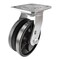 Hyw Products Heavy Duty Caster 5in V-Groove Wheel, Swivel 40-50S-A1-VG - alternate 1
