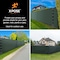Xpose Safety Privacy Fence Screen 5ft x 50ft, Green, 72PK PS-550G-FP72-X - alternate 5