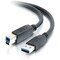 C2G 1M USB 3.0 A MALE TO B MALE CABLE 3.3FT 54173 - alternate 7