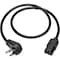 Eaton Tripp Lite Series Desktop Computer AC Power Cord, Right-Angle NEMA 5-15P to C13 - 10A, 125V, 18 P006-010-15D - alternate 4