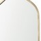 Homeroots 48" Gold Metal Arch Accent Mirror 607268 - alternate 3