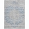Homeroots 5' X 8' Blue And Ivory Oriental Washable Indoor Outdoor Area Rug 605104 - alternate 8