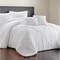 Homeroots White King Polyester 140 Thread Count Washable Down Comforter Set 528977 - alternate 7