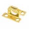 Prime-Line Door and Gate, Safety Hasp Hinge Latch with Fixed Staple 3-1/4 inch with Screws, Brass Plated U 117116 - alternate 7