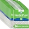 Nordic Pure 10x24x1 Pleated Air Filter, High Capacity, Electrostatically Charged Synthetic Media, MERV 13 10x24x1M13-24 - alternate 1