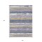 Homeroots 9' X 12' Purple Ivory And Beige Striped Washable Indoor Outdoor Area Rug 598924 - alternate 7
