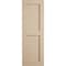 Ekena Millwork Rustic Two Equal Panel Flat Panel Rough Cedar Faux Wood Shutters (Per Pair), Primed Tan, 12"W x 34"H SHUFP12X34RCPR - alternate 15