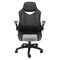 Elama High Back Adjustable Faux Leather Office Chair in Black and Gray ELM-F-009 - alternate 7