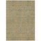 Homeroots 8' X 10' Orange Blue And Green Floral Washable Indoor Outdoor Area Rug 604628 - alternate 8