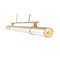Z-Lite Benoit Modern Gold 1 Light Linear Chandelier 1959-54L-MGLD-LED - alternate 6