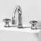 Vigo Wythe Two Handle Three-Hole Widespread Bathroom Faucet in Chrome VG01306CH - alternate 5