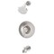 Symmons Birch HydroMersion Single Handle Tub and Shower Faucet Trim Kit - 1.5 GPM (Valve Not Included) 5992STN15TRM - alternate 1