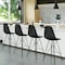 Leisuremod Cresco Acrylic Barstool - Modern ABS Plastic Counter Stool with Steel Legs & Footrest, 2PK CRBL-30TBL2 - alternate 5