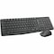 Logitech Keyboard  Mouse Keyboard English Layout only, Gray LOG920007897 - alternate 1