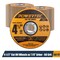 Powertec 4-1/2" Metal Cut Off Wheels, Iridium-Coated Aluminum Oxide 60 Grit, 1/16" Thick, 7/8" Arbor, 100PK 14019-P4 - alternate 1