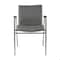 Flash Furniture HERCULES Heavy Duty Gray Vinyl Stack Chair with Arms, 4PK 4-XU-60154-GRY-VYL-GG - alternate 9