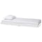 Baxton Studio Lucera Trundle - Underbed Low-Profile Rolling Base for Daybeds and Guest Rooms, Twin, White 263-14375-ZORO - alternate 4
