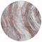 Homeroots 8' Taupe Sky Blue And Ivory Round Abstract Washable Indoor Outdoor Area Rug 617445 - alternate 7