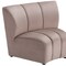 Homeroots 42" Beige Velvet Modular Sofa 573988 - alternate 7