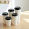 Eco Harmony Products Paper Cup, Single Wall, 90mm, Hot and Cold Beverages, White, 12oz, 1000PK 804646 - alternate 8