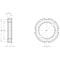 J.W. Winco Bearing Locknuts 70852-ST-M26X1.5 - alternate 2
