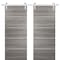 Sartodoors Sliding Double Barn Doors with Hardware, Planum 0020 Ginger Ash, 13FT Rail Hangers Sturdy Set, Mode PLANUM0020DB-S-GA-56 x 96 (2* 28x96) - alternate 1
