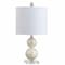 Jonathan Y Bailey 19" Seashell LED Table Lamp, Ivory JYL1023A - alternate 9