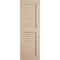 Ekena Millwork Rustic Two Equal Louver Rough Cedar Faux Wood Shutters (Per Pair), Primed Tan, 18"W x 48"H SHULV18X48RCPR - alternate 16