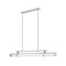 Z-Lite Benoit Brushed Nickel 1 Light Linear Chandelier 1959-54L-BN-LED - alternate 1