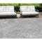 Homeroots 8' X 10' Gray And Silver Geometric Washable Indoor Outdoor Area Rug 588313 - alternate 1