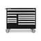 Tekton Rolling Tool Cabinet, 11 Drawer, Black, Steel, 48 in W x 27 in D x 41-1/2 in H OCL43102STM - alternate 13