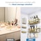 Fab Glass And Mirror 5-Pack Shower Caddy, Gold - Shower Organizer & Shelves for Efficient Storage, Bathroom Caddy fo CDY5-GD - alternate 7