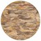 Homeroots 8' Copper And Orange Round Abstract Washable Indoor Outdoor Area Rug 609234 - alternate 6